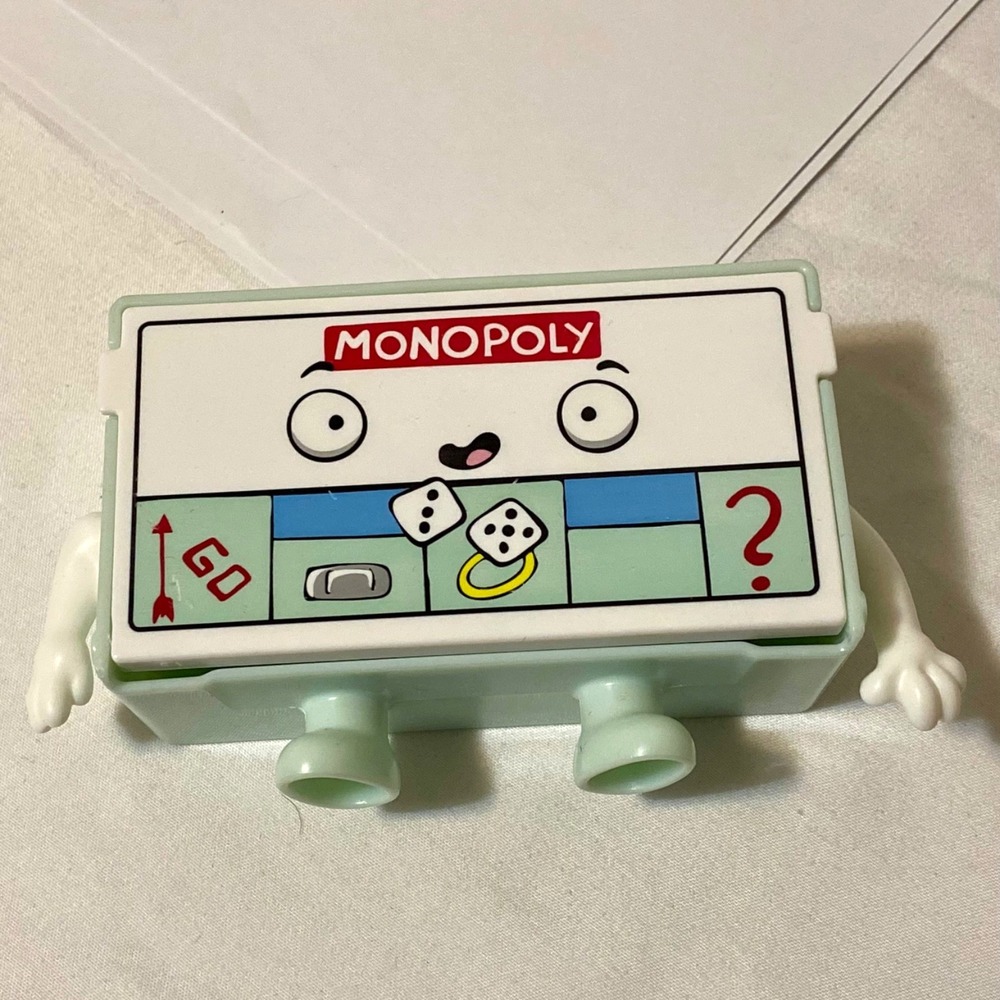 Monopoly Mini Travel Game 2020-21 Character Case + Cards Tokens Instructions EUC